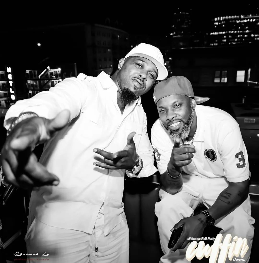 YABOYMDZ's tweet photo. Went out and got it in with the fam at the #CuffinDenver white party! 

📸 @RichardLoPhoto

#MDZ #Denver #Cuffin #whiteparty #milehighcity #party https://t.co/8iV7NtQQhv