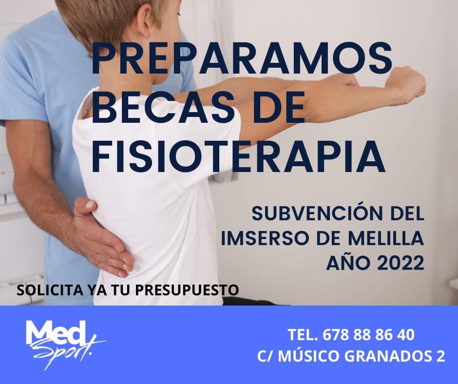 MedSport_Clinic's tweet photo. ⚠️Publicada la convocatoria de ayudas del IMSERSO para Rehabilitación y Fisioterapia del año 2022.

👉Te preparamos el presupuesto y la memoria sin ningún compromiso 😉❤️

Tel. 678 88 86 40
Email: direccion.medsport@gmail.com

# Fisioterapia
#IMSERSO https://t.co/h1It1VXjwN