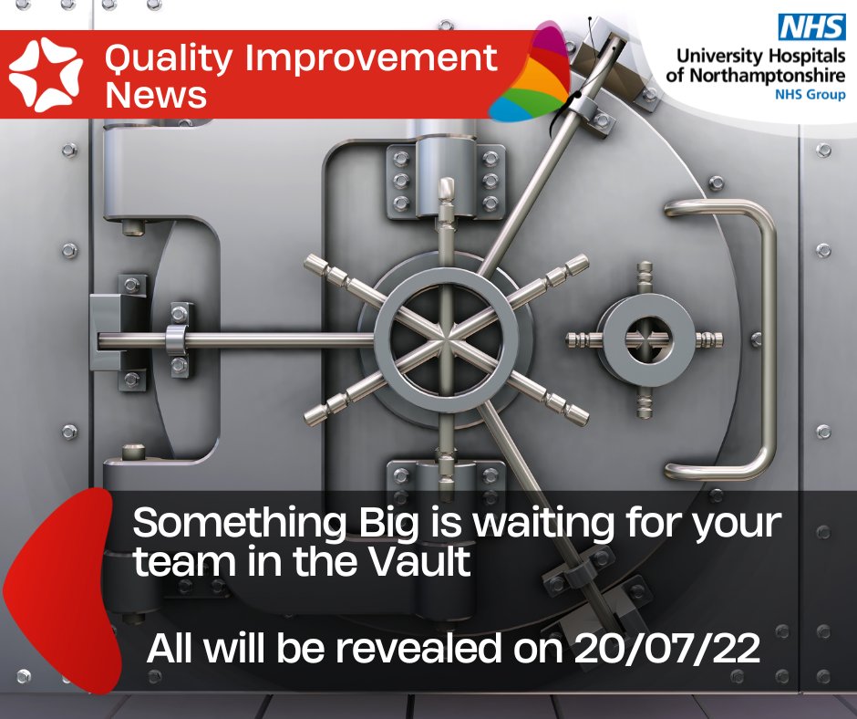 Something Big Is Waiting for your team in the vault!🎉
Keep and eye out on what it is, 🔍
All will be revealed on 20/07/22🤔