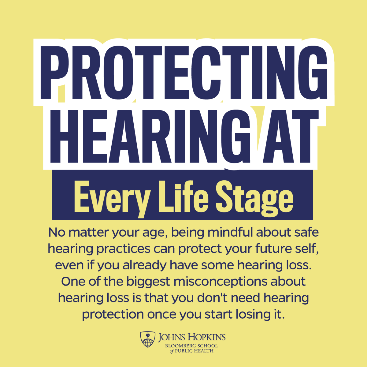 Johns Hopkins Bloomberg School of Public Health (@johnshopkinssph) on Twitter photo No matter how old you are or how strong your hearing is, you can benefit from hearing safety.
Tap through this thread for tips, according to <a href="/JHSPH_Hearing/">JHU Cochlear Center for Hearing and Public Health</a> researchers.
Learn more about the <a href="/JohnsHopkins/">Johns Hopkins University</a> Cochlear Center for Hearing and Public Health ā”ļø jhucochlearcenter.org No matter how old you are or how strong your hearing is, you can benefit from hearing safety.
Tap through this thread for tips, according to <a href="/JHSPH_Hearing/">JHU Cochlear Center for Hearing and Public Health</a> researchers.
Learn more about the <a href="/JohnsHopkins/">Johns Hopkins University</a> Cochlear Center for Hearing and Public Health ā”ļø jhucochlearcenter.org