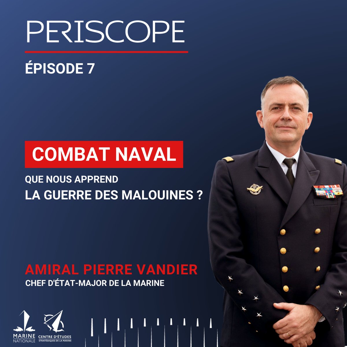 [#Podcast🎙]
⚓️🌎#PÉRISCOPE Épisode 7 | Combat naval : que nous apprend la guerre des #Malouines ?
⚔️Premier conflit symétrique d’ampleur sur mer depuis 1945, la guerre des Malouines a constitué un tournant dans l’histoire du #combatnaval
🎧À écouter ici 👉linktr.ee/Periscope_CESM