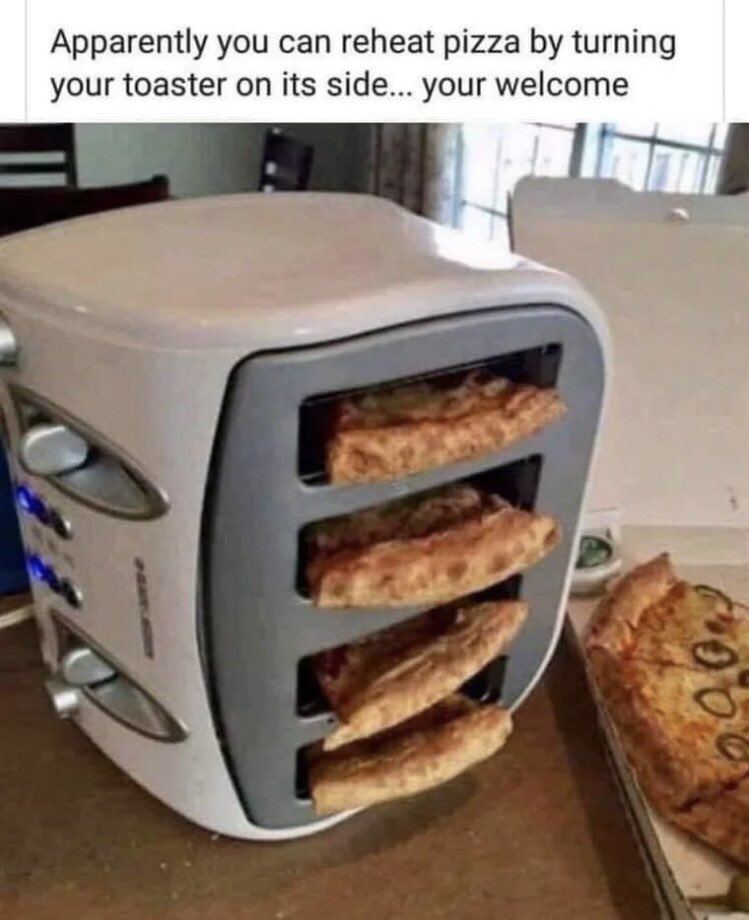 dadgooner's tweet image. Best idea ever? What do we think?  🍕 🍕🍕🍕🍕 #pizza #pizzahack