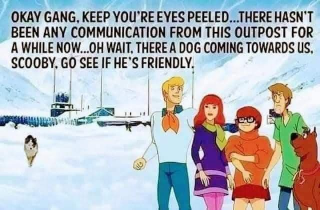 order_film's tweet photo. Well, this isn't going to end well!
#Thing #Scoobydoo #Horror #NotGoingToEndWell https://t.co/Vofh9nKX6g