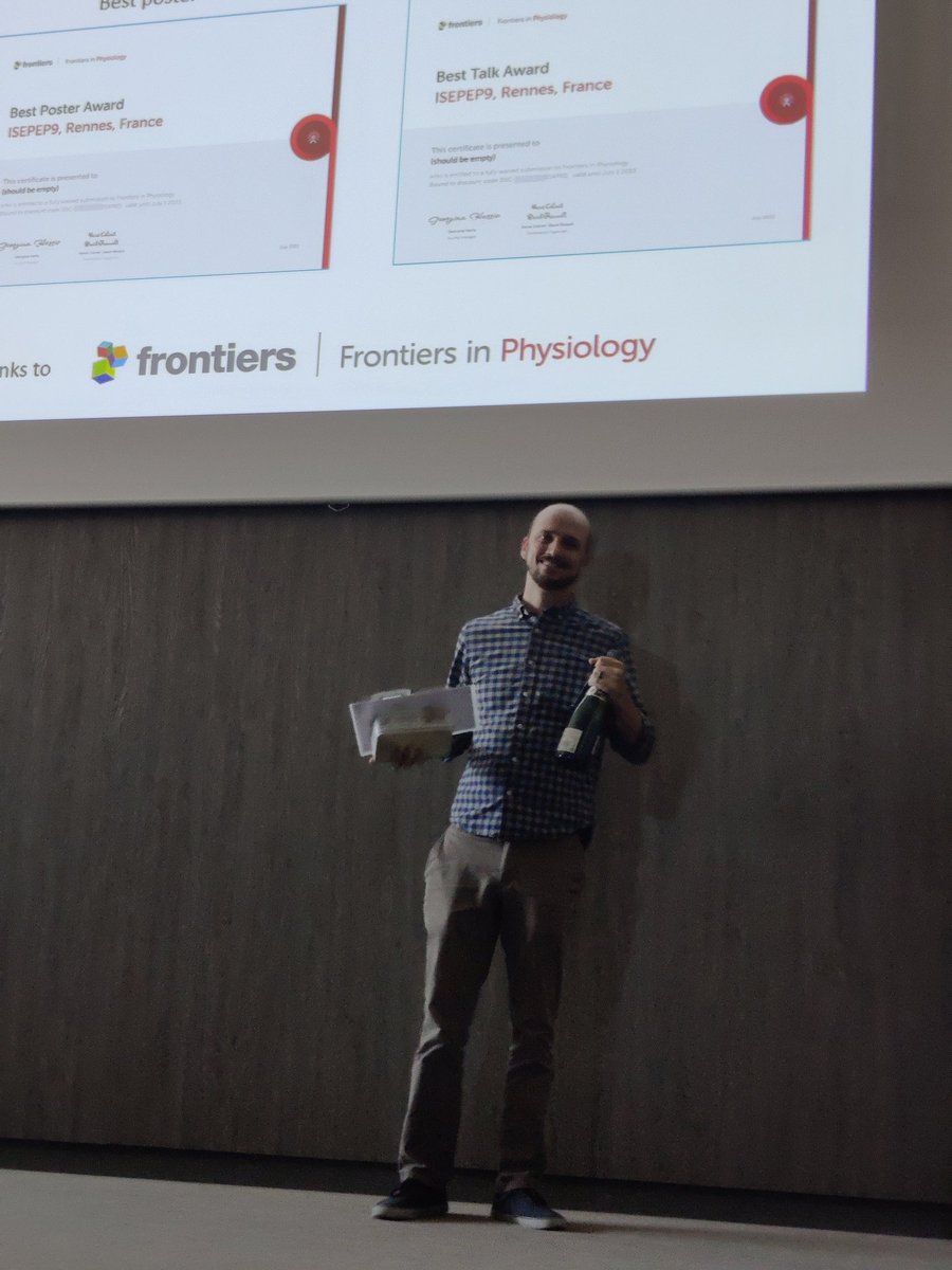 The award for best talk is going to Jordan Glass !! Congratulations 🎉🎉

#ISEPEP9