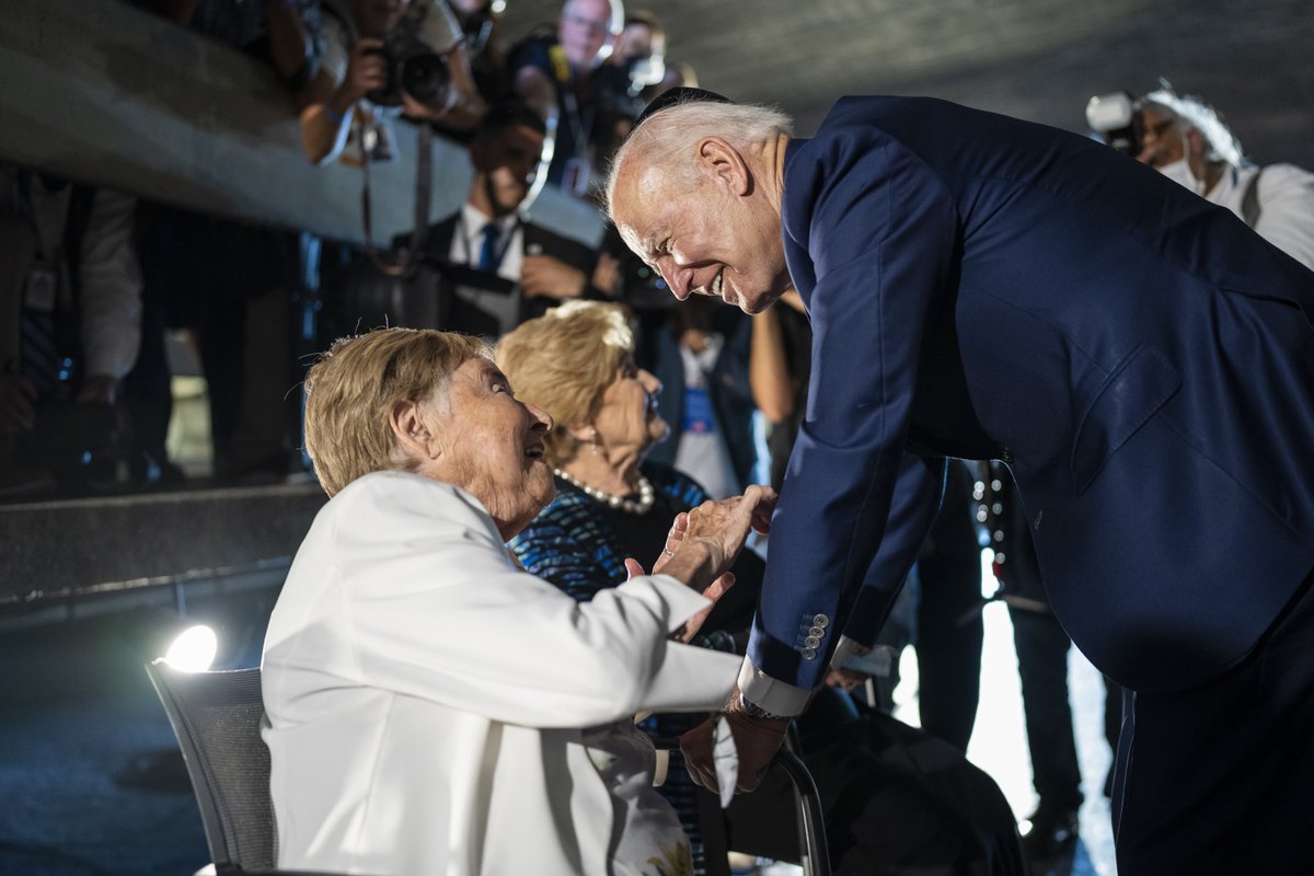 Today, I paid a visit to the hallowed ground of Yad Vashem where I had the distinct honor of meeting Dr. Gita Cycowicz and Ms. Rena Quint, two Holocaust survivors.

I vow to continue our shared, unending work to fight the poison of antisemitism wherever we find it in the world.