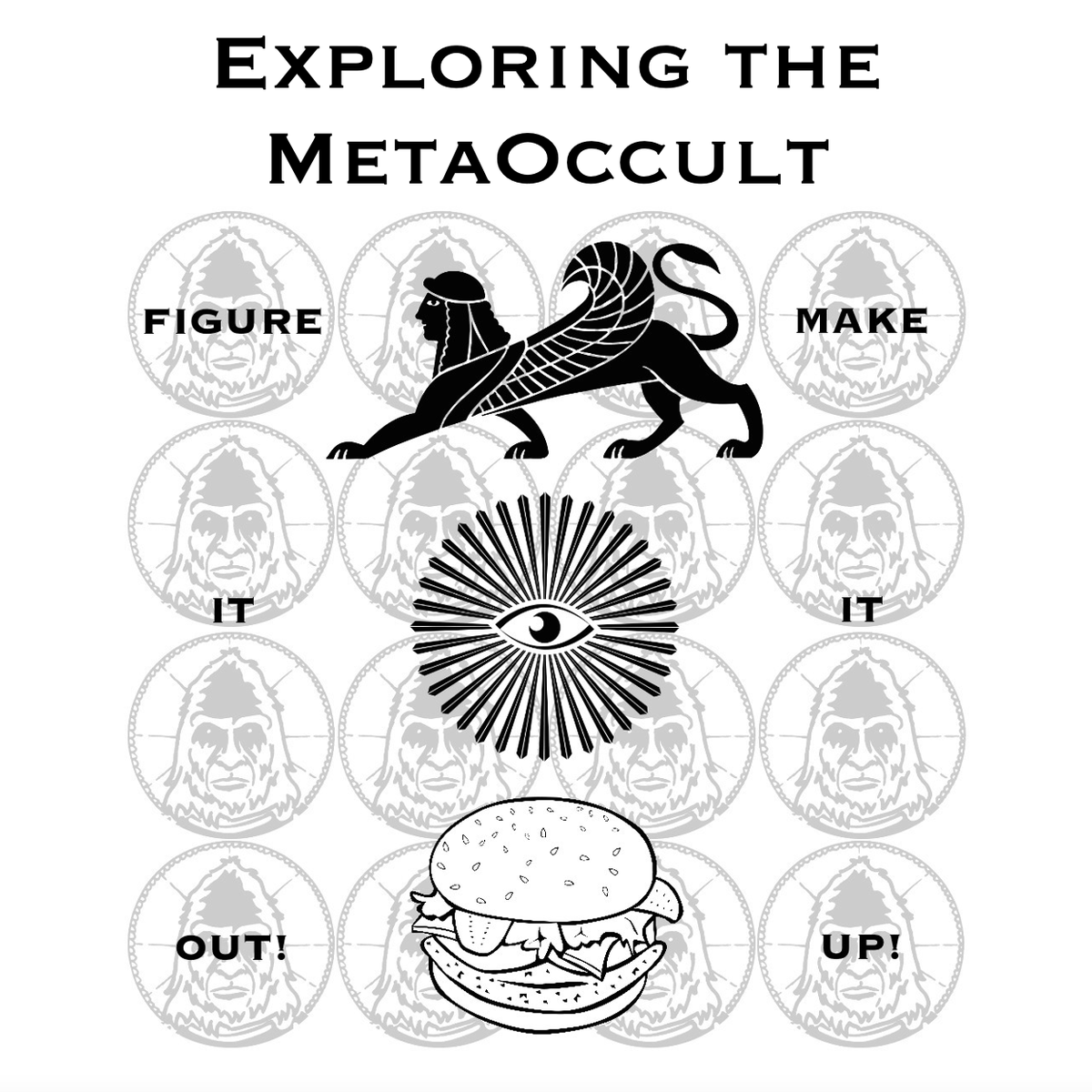 SaintBigfoot's tweet photo. The best part of believing in the #MetaOccult is that you can make it up as you go along, know that it's fake, AND STILL BELIEVE IN IT! 
#FigureItOut
#MakeItUp https://t.co/XoHDkk68XN