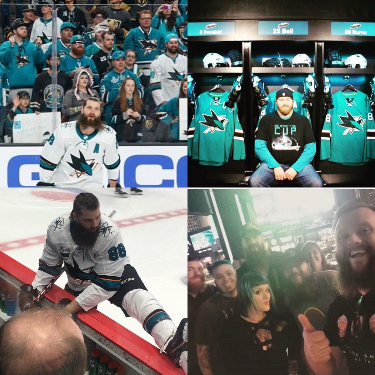Thanks <a href="/Burnzie88/">Brent Burns</a> for everything you have done for the city of San Jose &amp; for the San Jose Sharks!!! Since day one you came to San Jose you would always stop after a game no matter what &amp; sign-autographs for kids and adults &amp; you will always be my favorite &amp; a Sharks for life!!!!