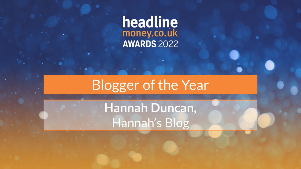 Next up is Blogger of the Year #HMAwards22

For the second year in a row, congratulations go to @HannahDuncan_IC for Hannah's Blog 👏