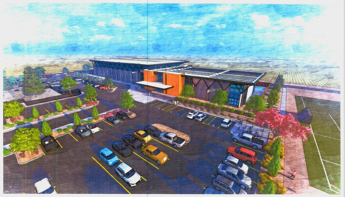 NaomiDuerr's tweet photo. Excited to share latest @CityofReno renderings of #MoanaPool. 

* Contract - July 20 Council
* Groundbreaking - Fall 2022
* Completion - Summer 2024

Geothermally-heated &amp; solar-powered, with:
▪️50-Meter pool
▪️Multi-use pool
▪️Outdoor geothermal soaking pool
▪️Fitness room https://t.co/njIekg138k