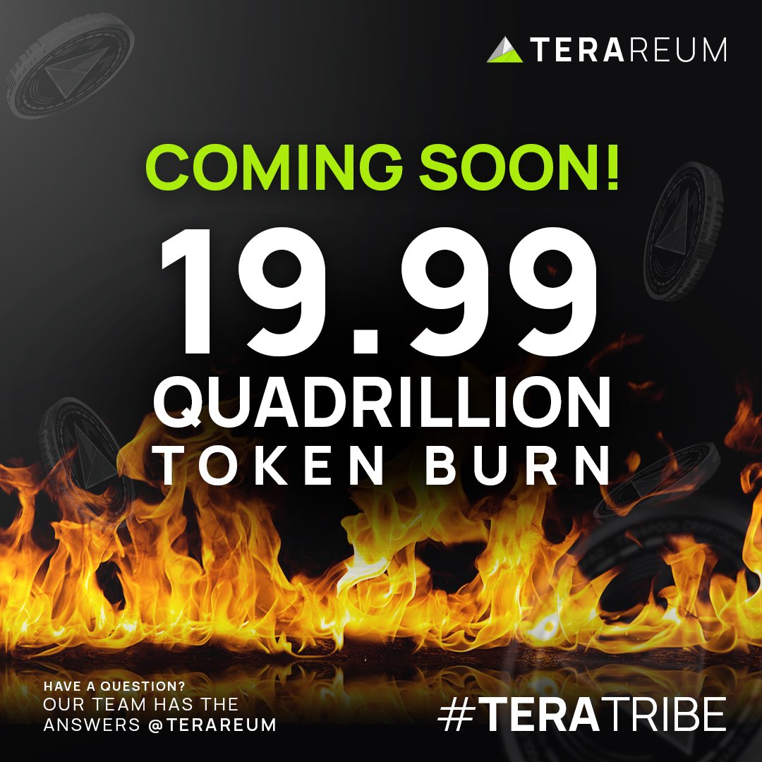 Asiacryptic's tweet photo. #Terareum
#ItaliaCrypto
#Huobi_Italy
@Huobi_Global
#Houbi_Global
#SanDiegoMag
#sd_fdn
#CaliforniaCommunityFoundation
Burn Date 29 July 22 https://t.co/nnViT3oig7