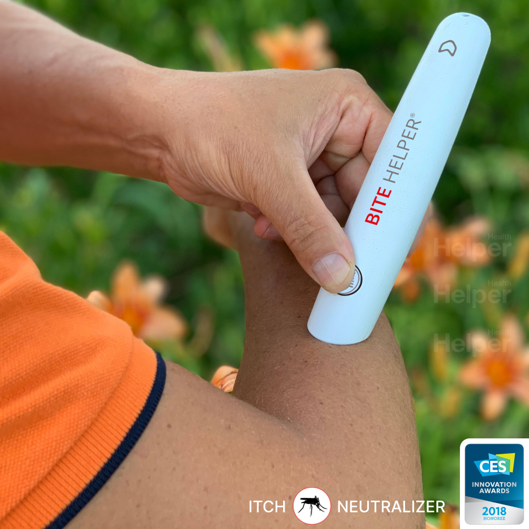 TheBiteHelper's tweet image. It's summertime, so that means mosquito season! Bite Helper quickly and safely neutralizes the itch by using heat and vibration. Get your Bite Helper today: bitehelper.com
#mosquitobites #Itch #BiteHelper #DitchtheItch