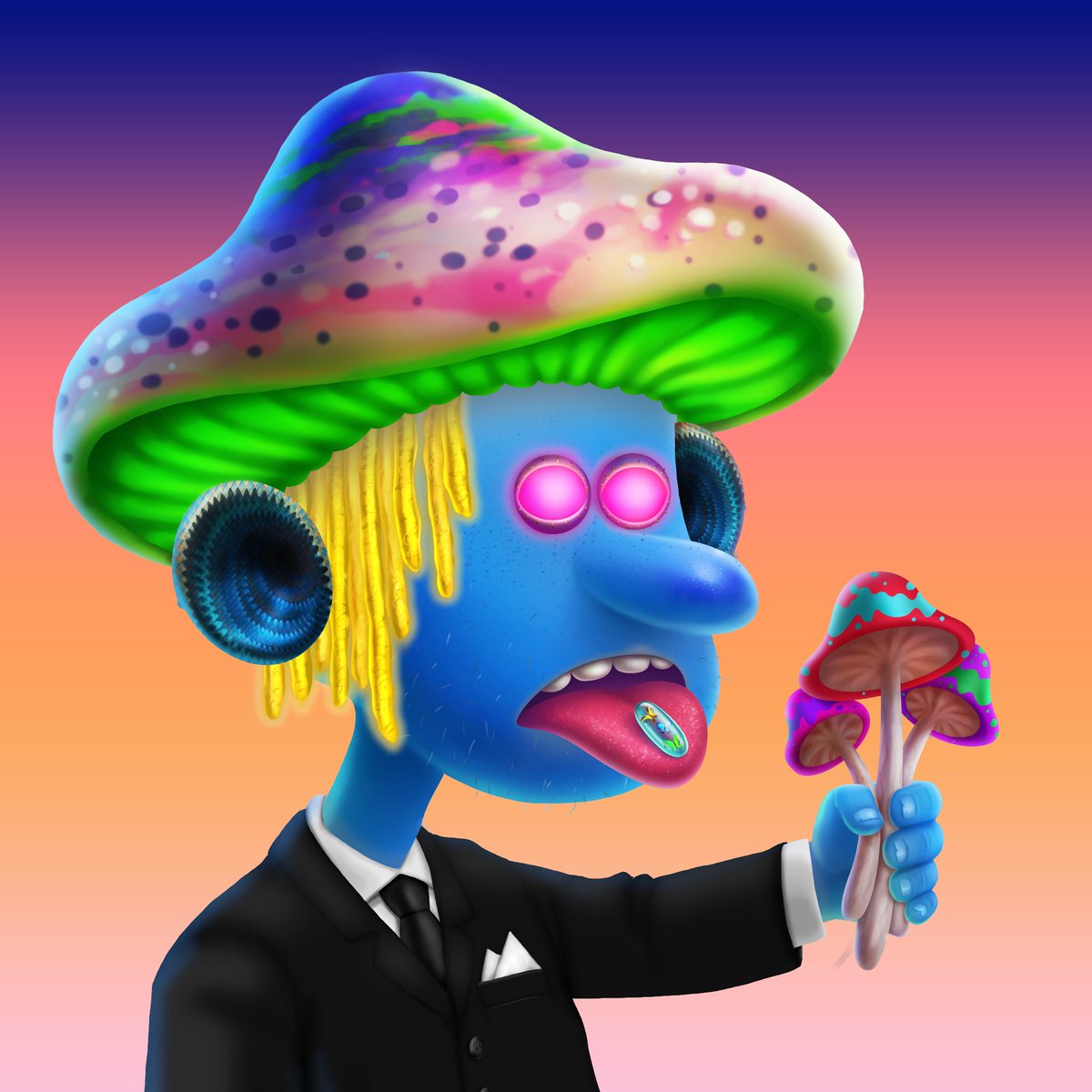 thefatdoinks's tweet photo. Woke Up Feeling Trippy Today @CryptoCannaClub If You Gnomie You Gnomie 🍄🔥💨 https://t.co/UAMNjpfJ9g
