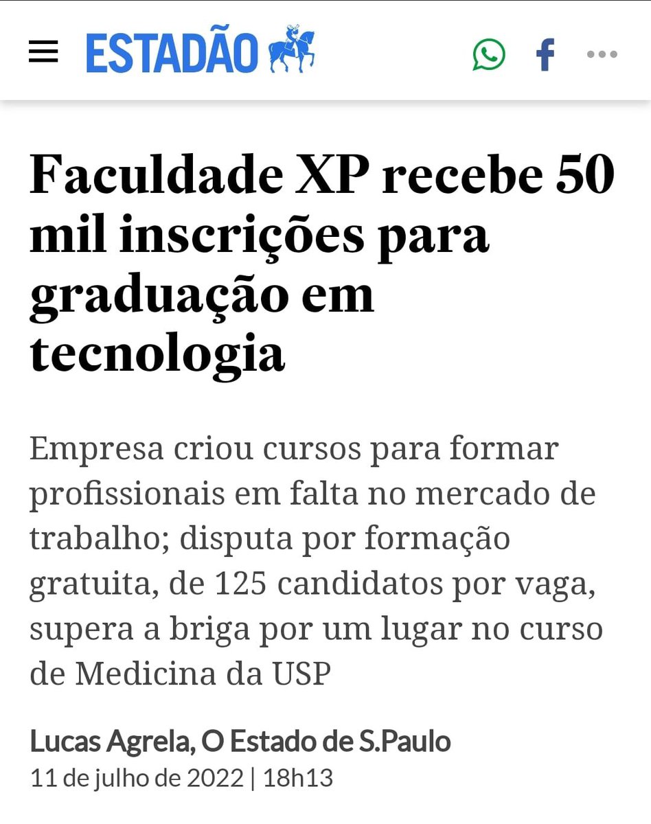 E as inscrições continuam abertas. Não deixe de conferir em xpeducacao.com.Br