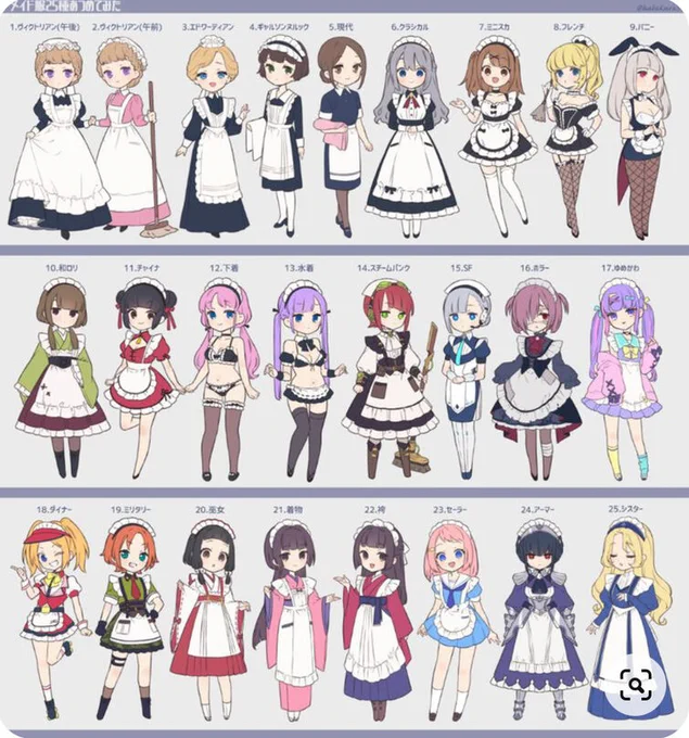 With maid Yui coming soon, which maid outfit would I look best in? 