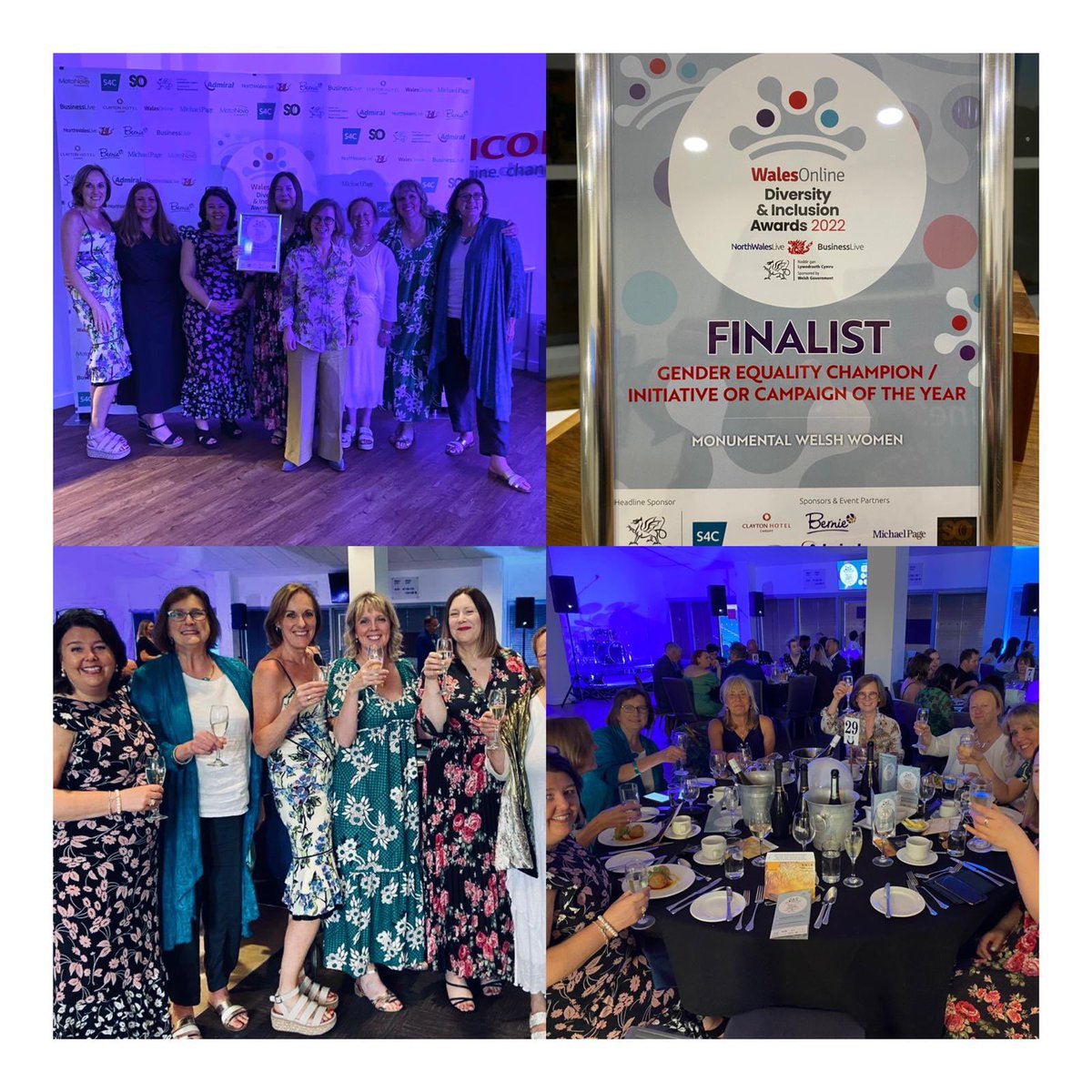women_welsh's tweet photo. Delighted to have been nominated for the Gender Equality Champion/ Initiative or Campaign of the Year 
#WalesOnlineDandIAwards. So proud of our fantastic group who volunteer their time to honour the wonderful Welsh women who’ve gone before us and inspire the generations to follow https://t.co/bQTupHUxHw