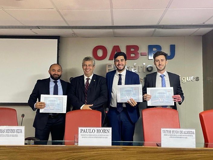 Uma honra poder participar do Primeiro Ciclo de Debates sobre a Regulamentação dos Jogos Desportivos, Lotéricos e Entrenimento organizado pela <a href="/OABRJ_oficial/">OABRJ</a>.