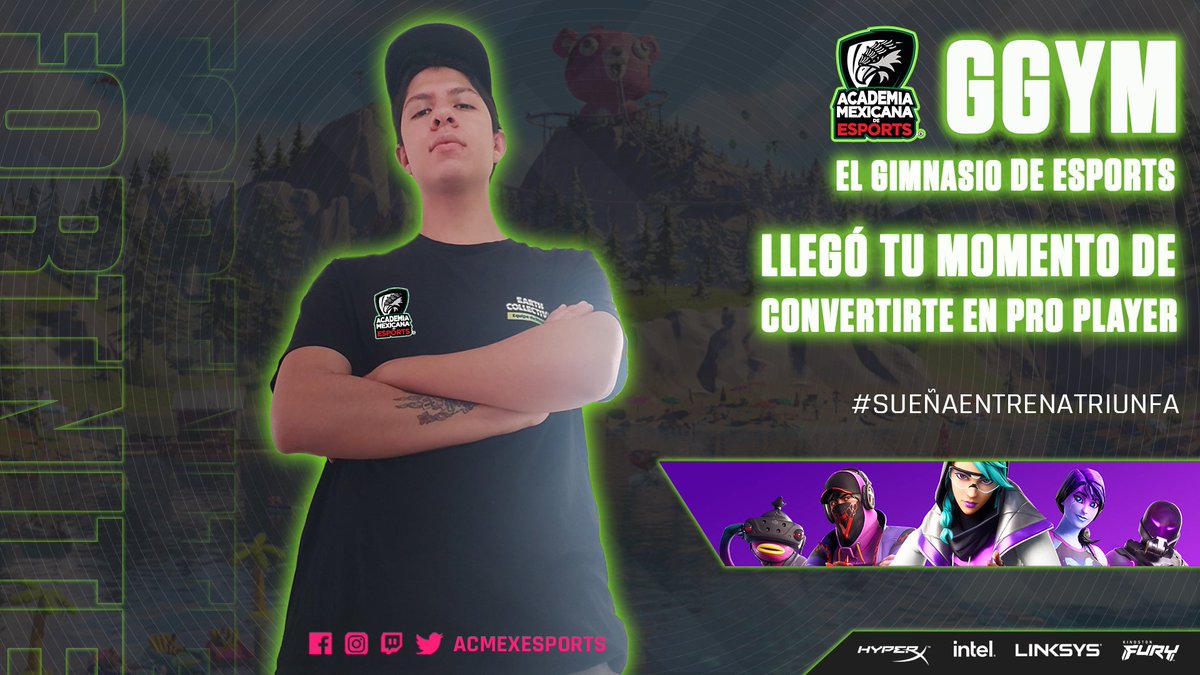AcMexEsports's tweet photo. 👾INSCRIPCIONES ABIERTAS GGYM FORTNITE🔫
Entrena con el mejor coach de fortnite en México @ruiz_player coach de #timbers esport.
Si quieres mejorar tus habilidades no pierdas la oportunidad de entrar a nuestro plan de entrenamiento de #ggym #fortnite.
https://t.co/4J7CD0b0Gj https://t.co/ecgc9IlW6E