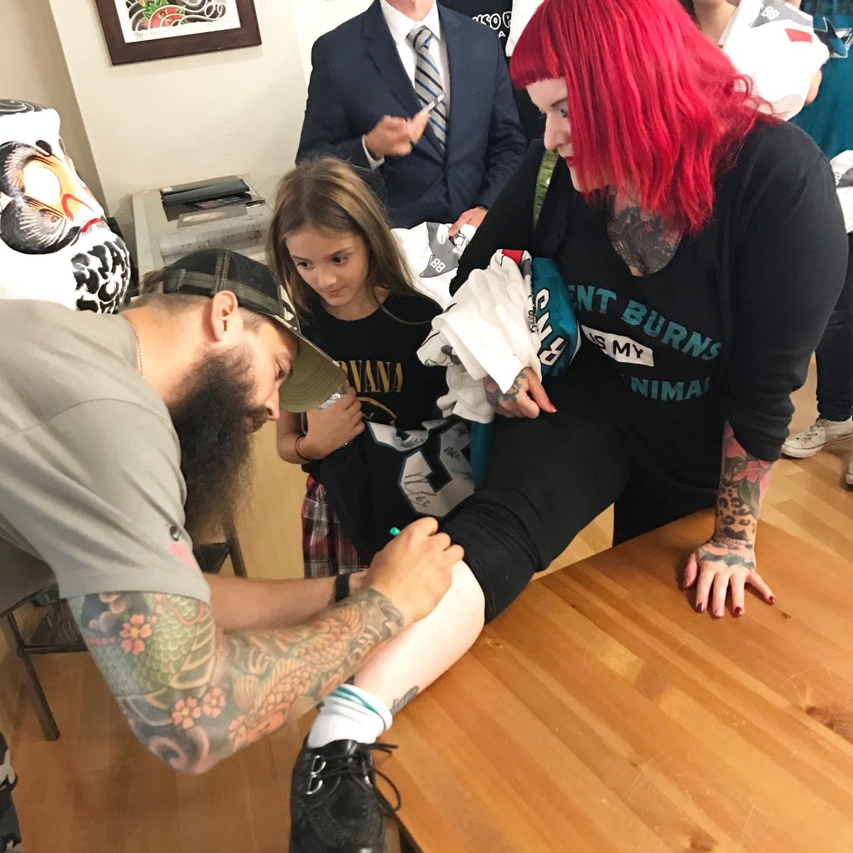 this one stings i was hoping the dallas stars were gonna grab <a href="/Burnzie88/">Brent Burns</a> .. Burns is my favorite hockey player i’ll never forget being tattood while he was at the shop too . i’ll be at all the <a href="/Canes/">Carolina Hurricanes</a> games in dallas to see you play .. best of luck