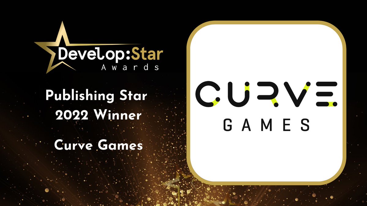 The Develop:Star Awards 2022 Publishing Star winner is <a href="/curvegames/">Curve Games</a>! Congratulations!⭐️ #DevelopStars