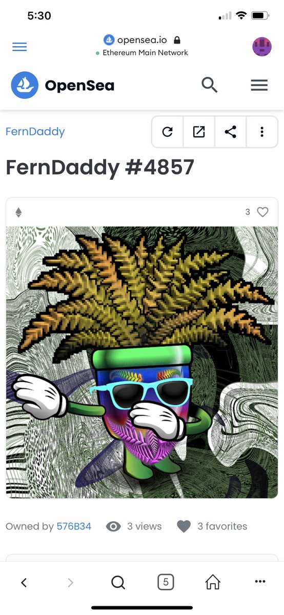 bjackson215's tweet photo. Ferndaddy fam lets all welcome @SROM92548684 to the fam! New holder has joined the ride! @GRMI_Studios #Ferndaddy https://t.co/NDW1l9RLk3
