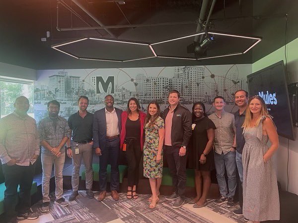 eidmiami's tweet photo. Venture Miami meets NextEra
-
Today, our team had the pleasure of meeting with Nexteras 35 mules cohort! We would like to thank the members of the cohort for hosting us and wishing you all nothing but success on your journey. #poweringfl https://t.co/jCIq8ITGcQ