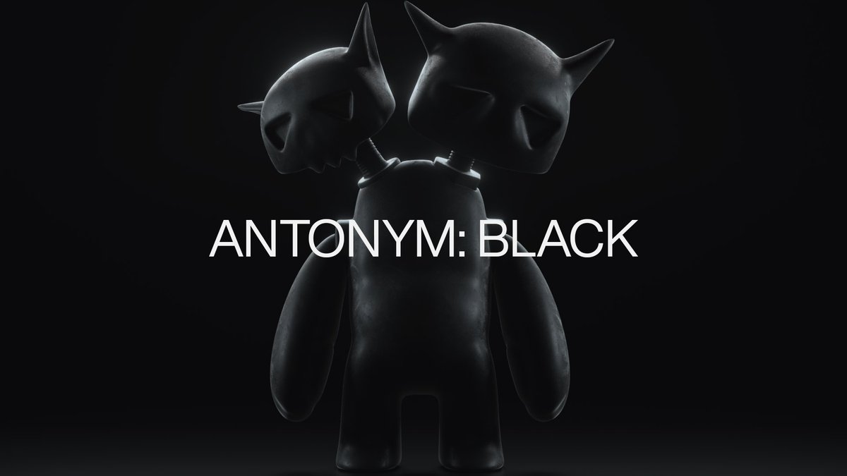 We didn't expect to reach 1,000 reservations this fast, so let's celebrate.

We're giving away a 12" Antonym: Black physical edition. Details on how to enter below.

(1) follow @antonymnft
(2) post a screenshot of the genesis physicals you reserved in the comments
(3) Like &amp; RT