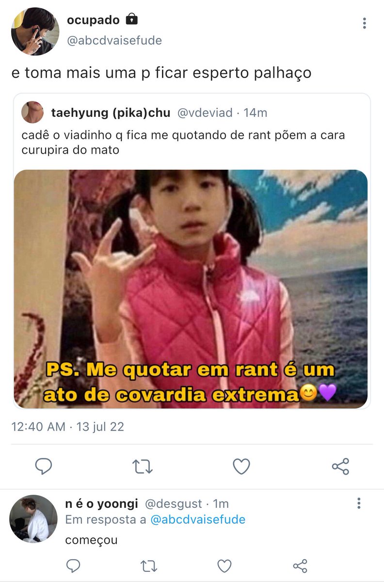 viadodabikes2's tweet photo. taekook au 
onde jungkook pega ranço do colega de trabalho e começa a quotar seus tweets de rant 

ou onde taehyung se apaixona pelo colega de trabalho https://t.co/XlGQocntab