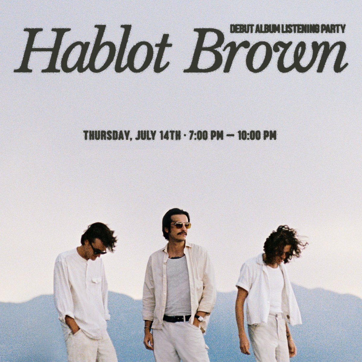 Listening Event Giveaway starts now! In celebration of the album dropping 8/5 we wanted to give some of yall a chance to bump the album with us in the studio with
some of our close friends and collaborators.
 Pre-save our album to enter and we'll choose winners tmrw! linkinbio