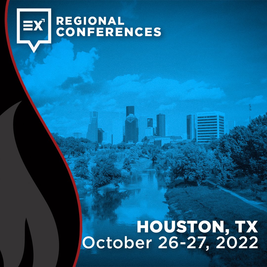 Join me at the Exponential Regional in Houston this October. This year’s theme is Empowered: Moving with the Spirit. 
Rates go up at midnight EDT on Friday, July 15, so get your ticket now! exponential.org/hou22
