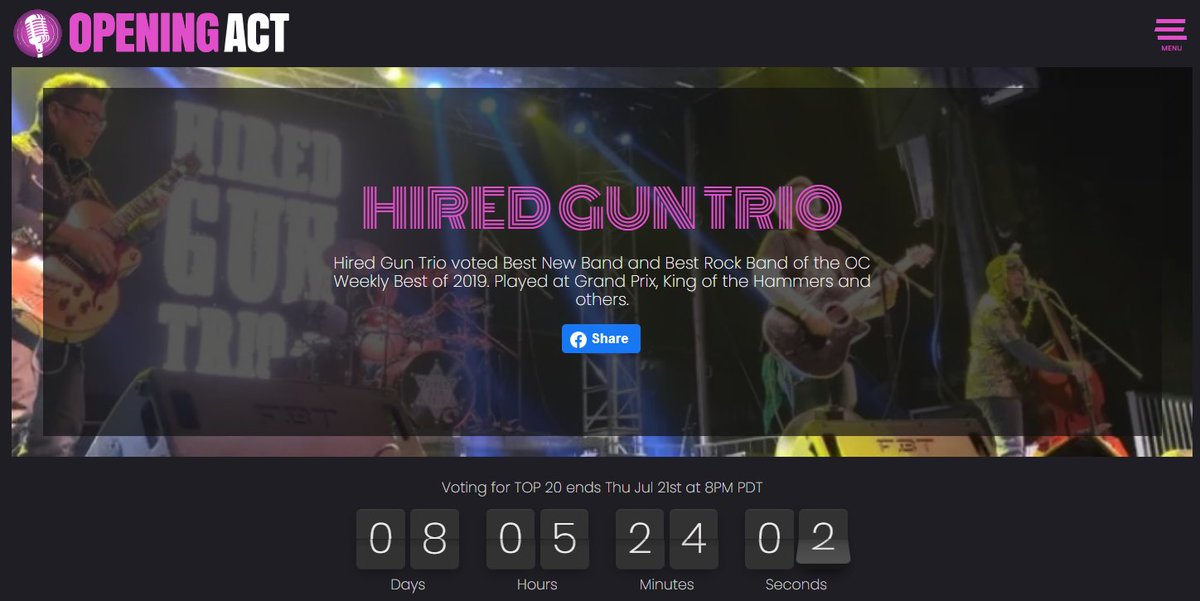 HiredGunTrio's tweet photo. SUPPORT HIRED GUN TRIO for OPENING ACT 2022

SUPPORT THE BAND
Visit https://t.co/aC6eIAh0iS and show your support for the Hired Gun Trio!

Hollywood Bowl?
UMMMMM.....YES PLEASE!!   #HollywoodBowl

https://t.co/xkamTPU69f https://t.co/Eq5Hf0Hlt6