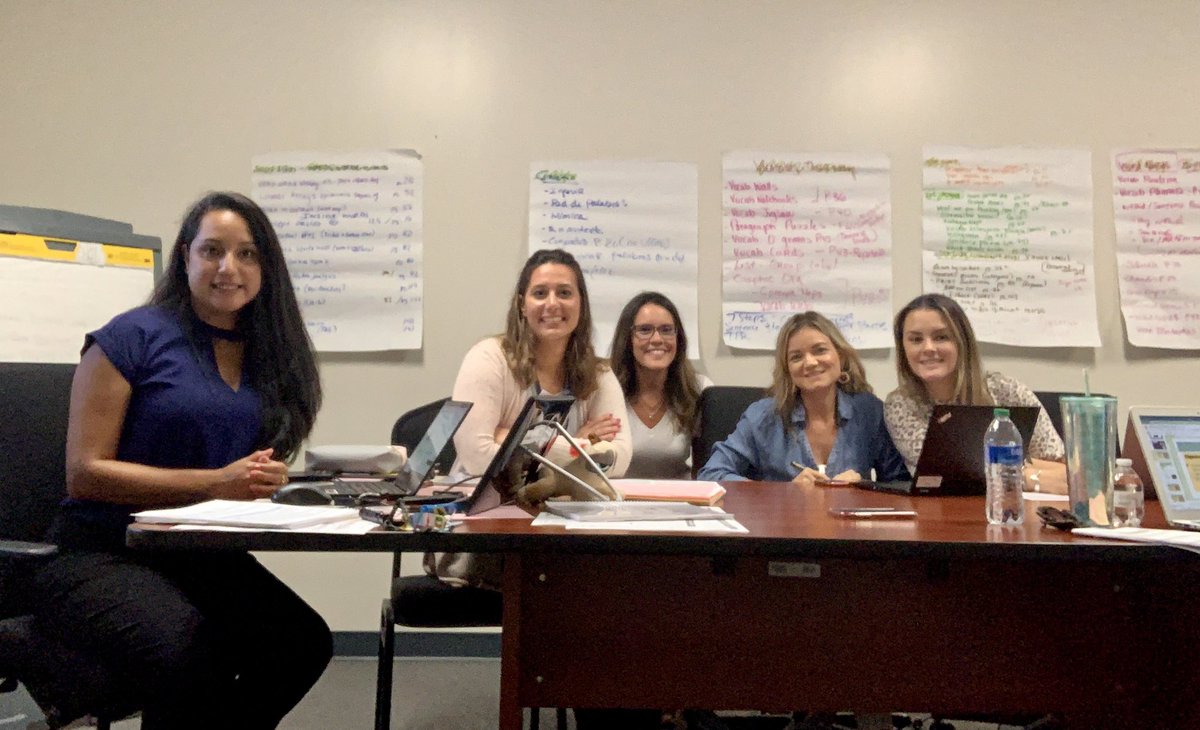 MMaldonado_NJH's tweet photo. It’s always a pleasure to work with these amazing ladies! @cecilialaraLOTE @GorositoSpanish @nogjess @ProfeQuintero #wearehaskett #KatyisdLOTE https://t.co/4vj7zdLQp0