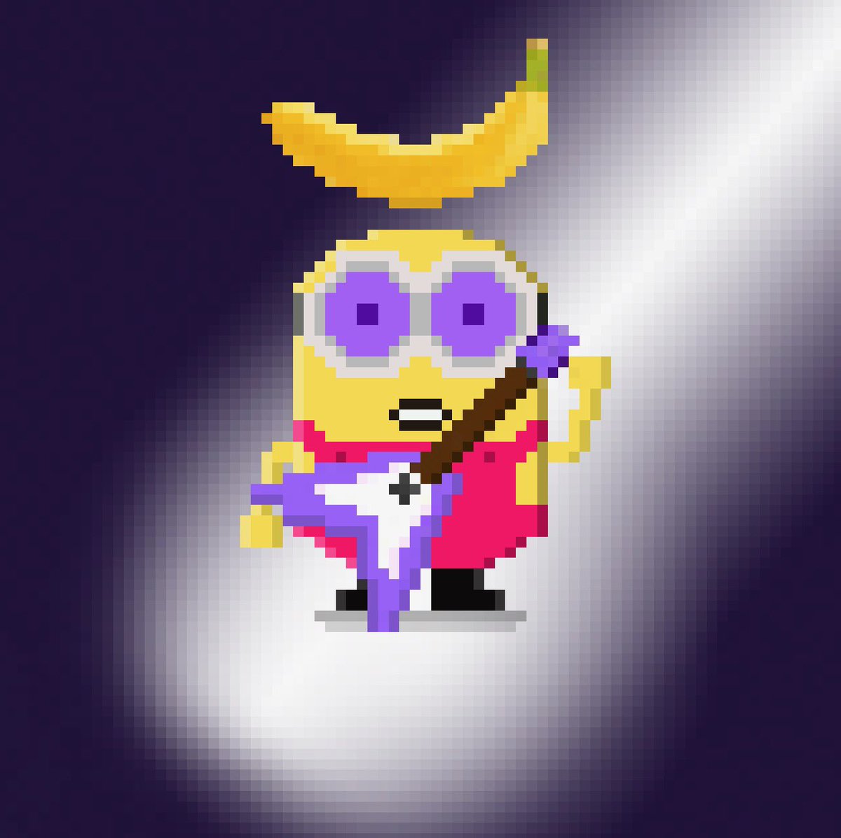 ROCKSTAR RARE 🎸 Mommaaaaa miaaaa!!! Me wanna bananaaaa! You wanna banana? uhh oh!! RT &amp; tag fren for chance of banana 🍌