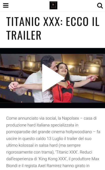 TITANIC XXX parody   #titanic #titanicxxxparody #axelramirez #maryjane #sabrinaice #francescoguzman #matteolinux<a href="/tag/titanic"class="tags">#titanic</a><a href="/tag/titanicxxxparody"class="tags">#titanicxxxparody</a><a href="/tag/maryjane"class="tags"><span>#maryjane</span></a><a href="/tag/ischia"class="tags"><span>#ischia</span></a><a href="/tag/harder"class="tags"><span>#harder</span></a><a href="/tag/axelramirez"class="tags"><span>#axelramirez</span></a><a href="/tag/sabrinaice"class="tags"><span>#sabrinaice</span></a>