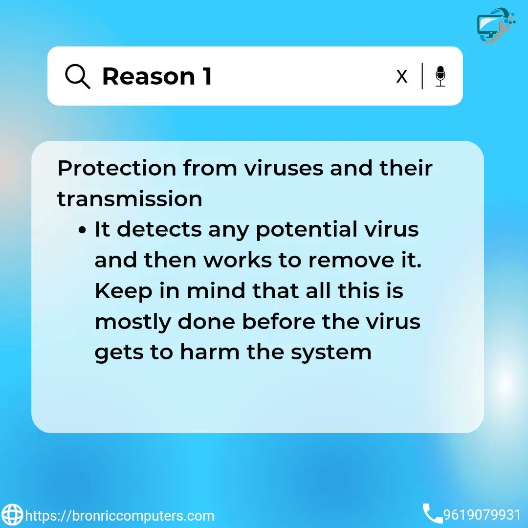 BronRicComputer's tweet photo. Know why you should not think twice before protecting your system ⛑️💻📱

#antivirus #malware #newpost #post #pc #explore #explorepage #virus #system #protect #pc #system #computer #mobile #ps5 #ps5restock #restock #gadgets #device #bronriccomputers #mumbai #india #juhu #borivali https://t.co/uExUYmfUP8