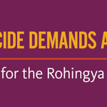Photo by Jewish Rohingya Justice Network (@JewishRohingya)
