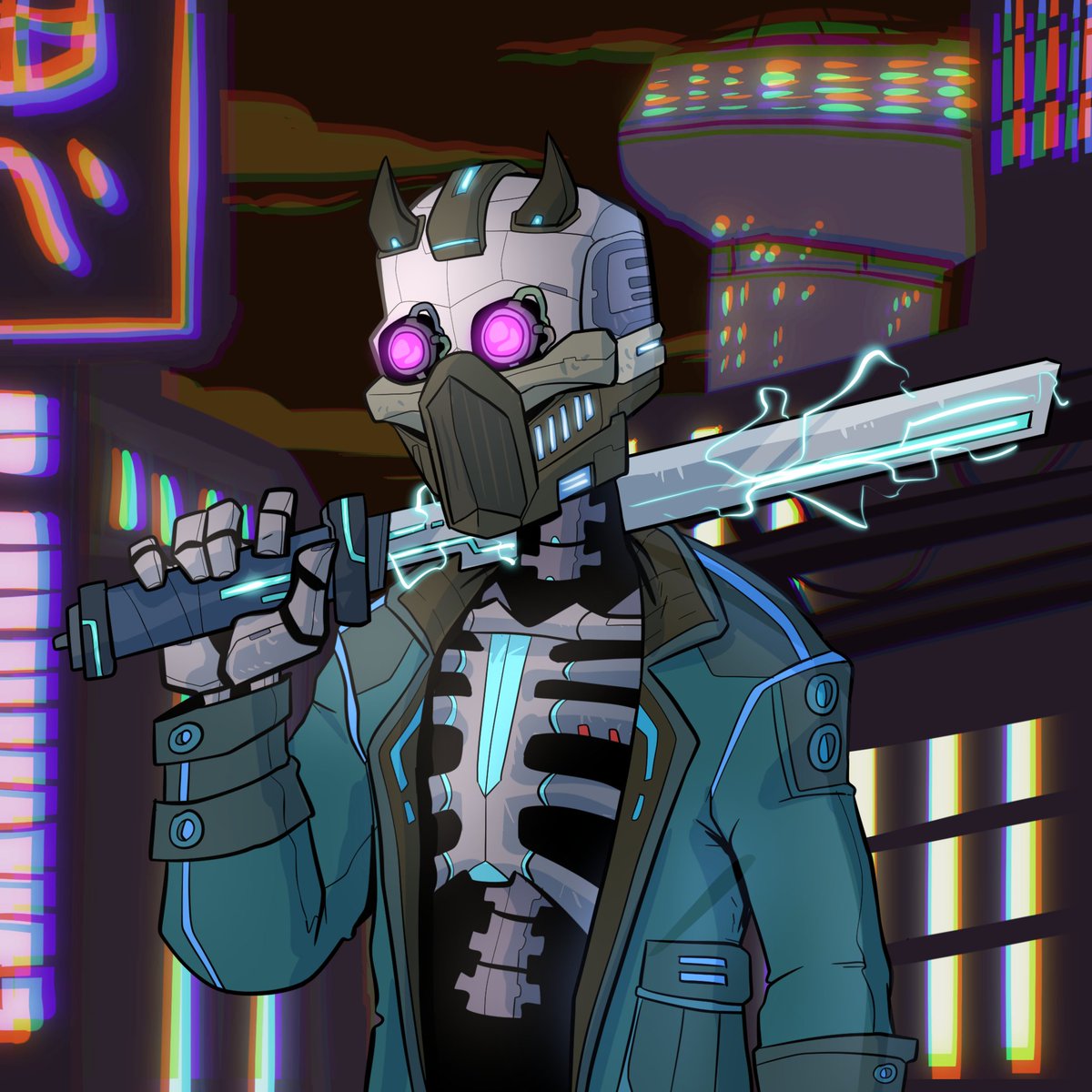 If you’re reading this, you’re early... 👻☠️

Meet Mr. Cyberbone - our butler!

First 500 people to interact will be considered for FREE MINT 💀
#Cyberboneclub #FreeMint