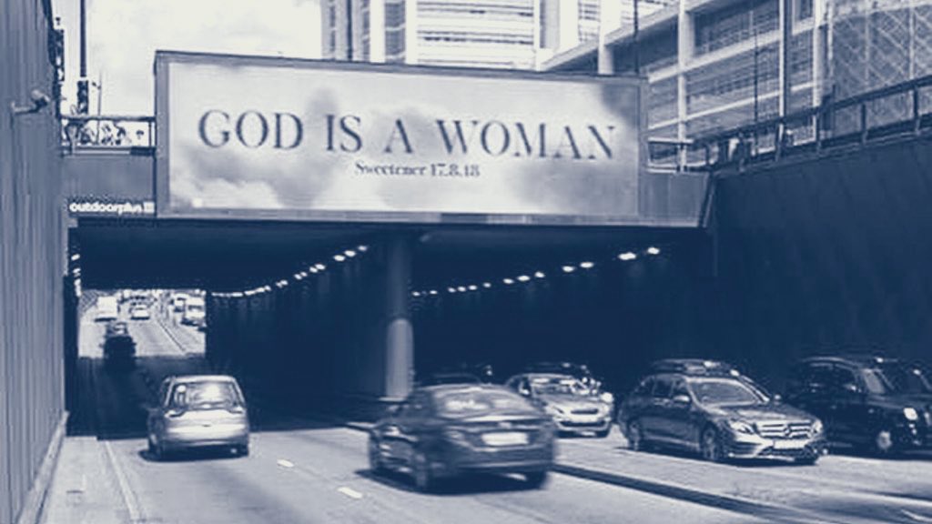 hourlyagb's tweet photo. god is a woman by ariana grande. https://t.co/FRBVwzgPQY