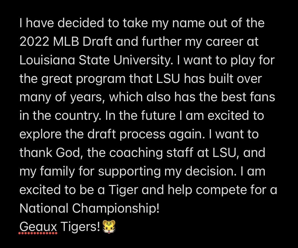 Can’t wait! #GeauxTigers