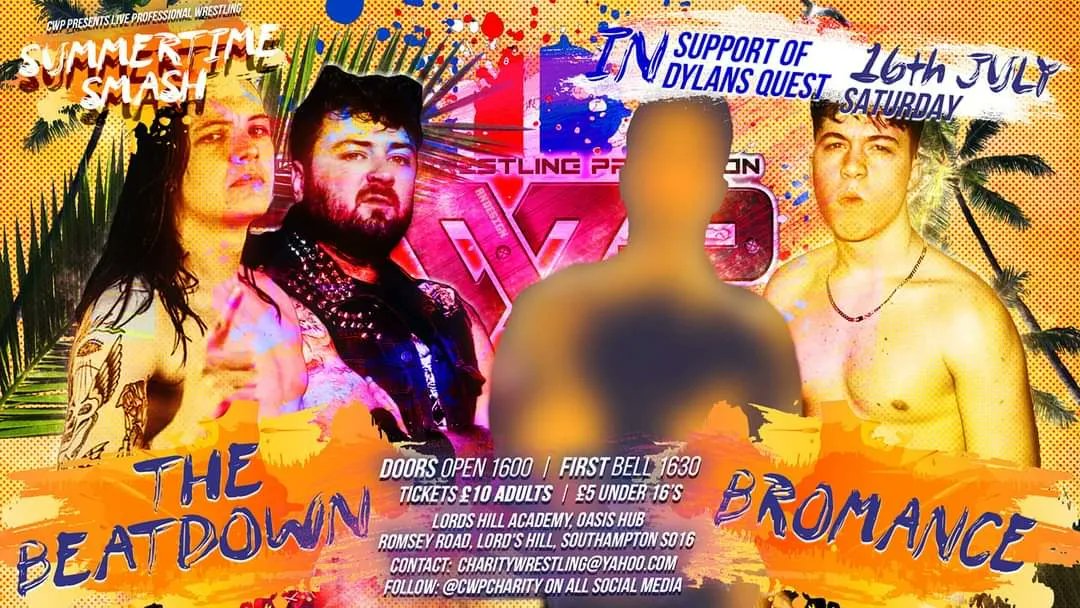 THIS SATURDAY IN SOUTHAMPTON!

It's all going off for our CWP Summertime Smash Show!

eventbrite.com/e/charity-wres…