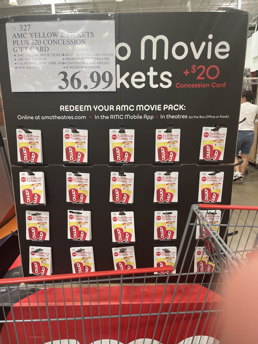 DrDavRoge's tweet image. Love Costco…. #AMC is everywhere!  #ChokeOnThat