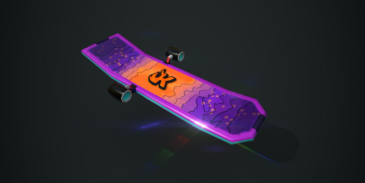 Jar0Jello's tweet photo. Most recent commission (Hoverboard) 
#Roblox #RobloxDev #3dmodeling #3dartwork #lowpolyart #render #BackToTheFuture https://t.co/DVtjzolaQf