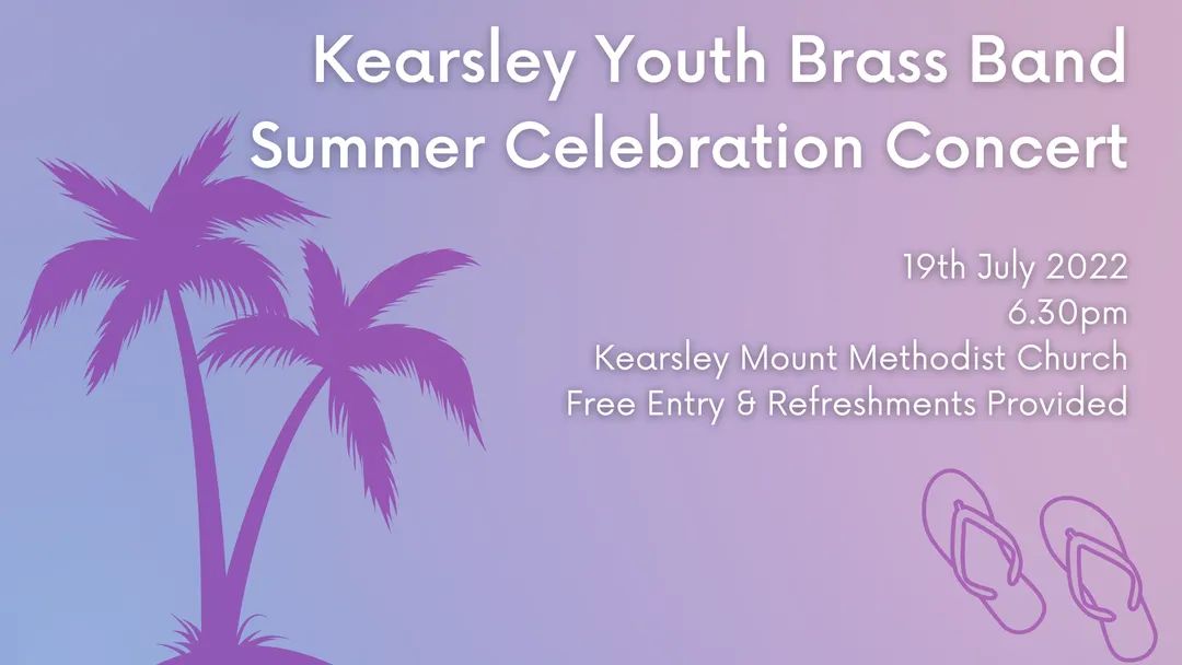 KearsleyYouthBB's tweet photo. Everyone's welcome to help us end the academic year in style! Join us at our #Summer #Celebration #Concert 🎶🎺 on Tues 19 July at 6.30pm. Free entry &amp; refreshments. ☕ https://t.co/A2rhq4WNRm