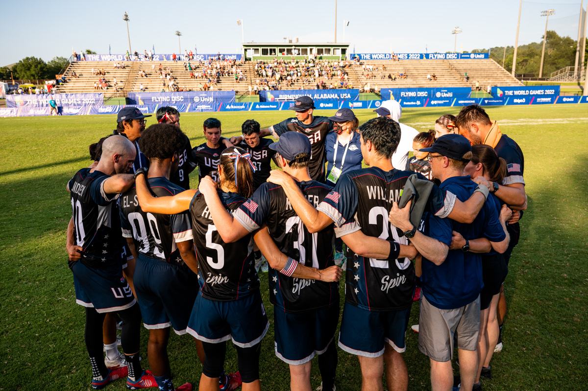 USAUltimate's tweet photo. #TWG2022 #USAUltimate #PullForUS https://t.co/rtuZ0VWoLe