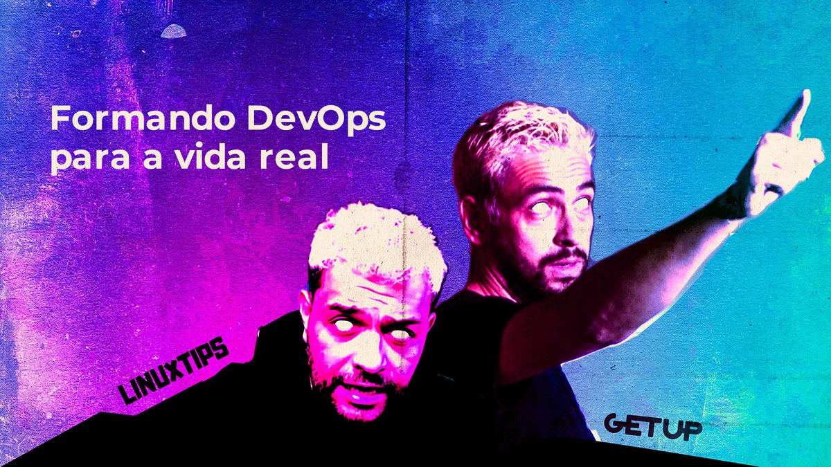 LINUXtipsBR's tweet photo. Ciente da falta de profissionais capacitados na área DevOps, a @GetupCloud  e a LINUXtips se juntaram para criar o Formando DevOps para a Vida Real, iniciativa gratuita e 100% online para treinar e desenvolver pessoas que estão no início da carreira!

https://t.co/Fpa4Vxkeu4 https://t.co/zBXjhddUk2