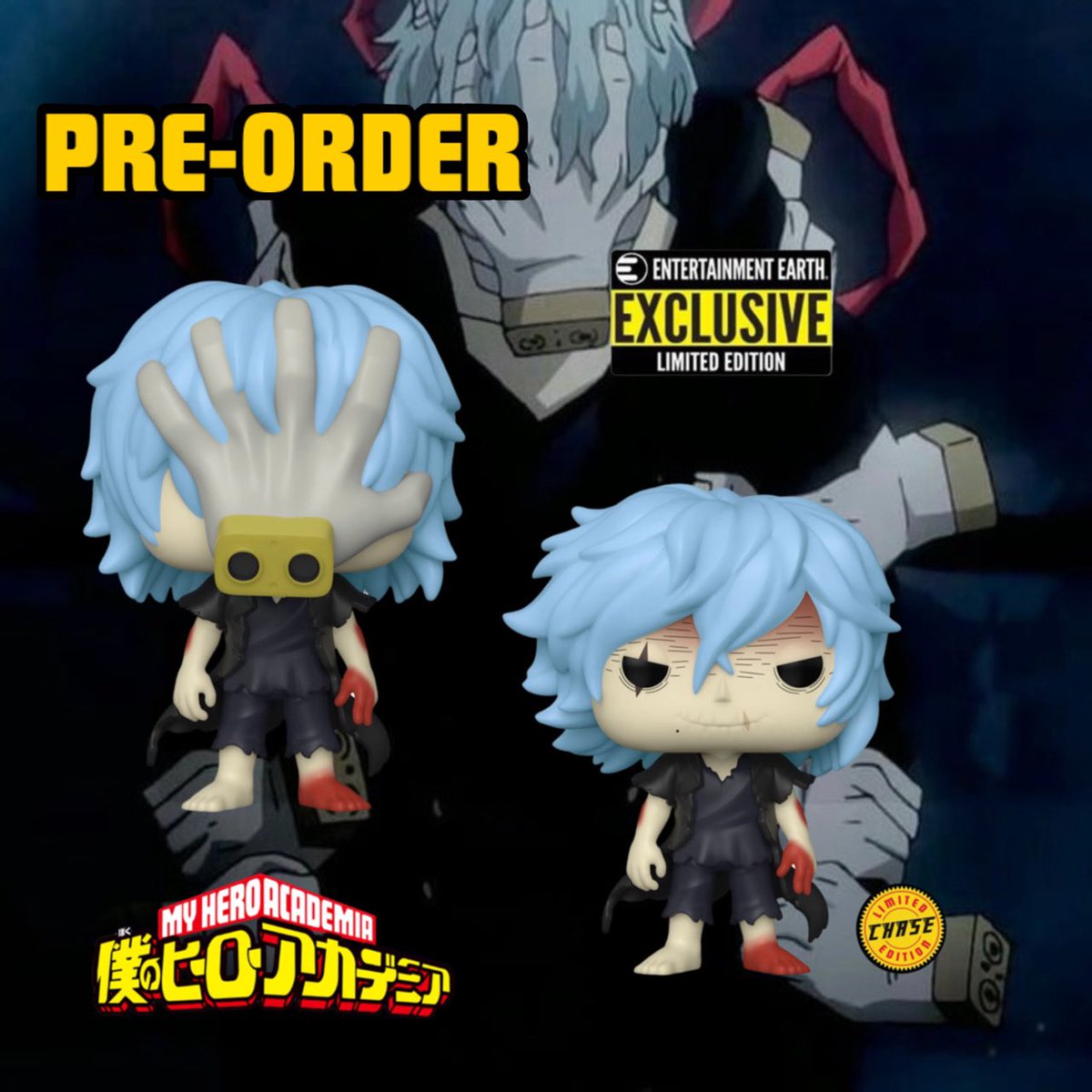 BoxedToys's tweet photo. 🤚🏻 My Hero Academia Is One Of Our Most Popular Fandoms And This Is One Of The Best Pops Announced By Entertainment Earth Featuring Everyone's Favourite Member Of The League Of Villains Tomura Shigaraki - This Comes With A Chance Of Chase. 🤚🏻

https://t.co/XEivIHEgbV https://t.co/fatMbDSZLT