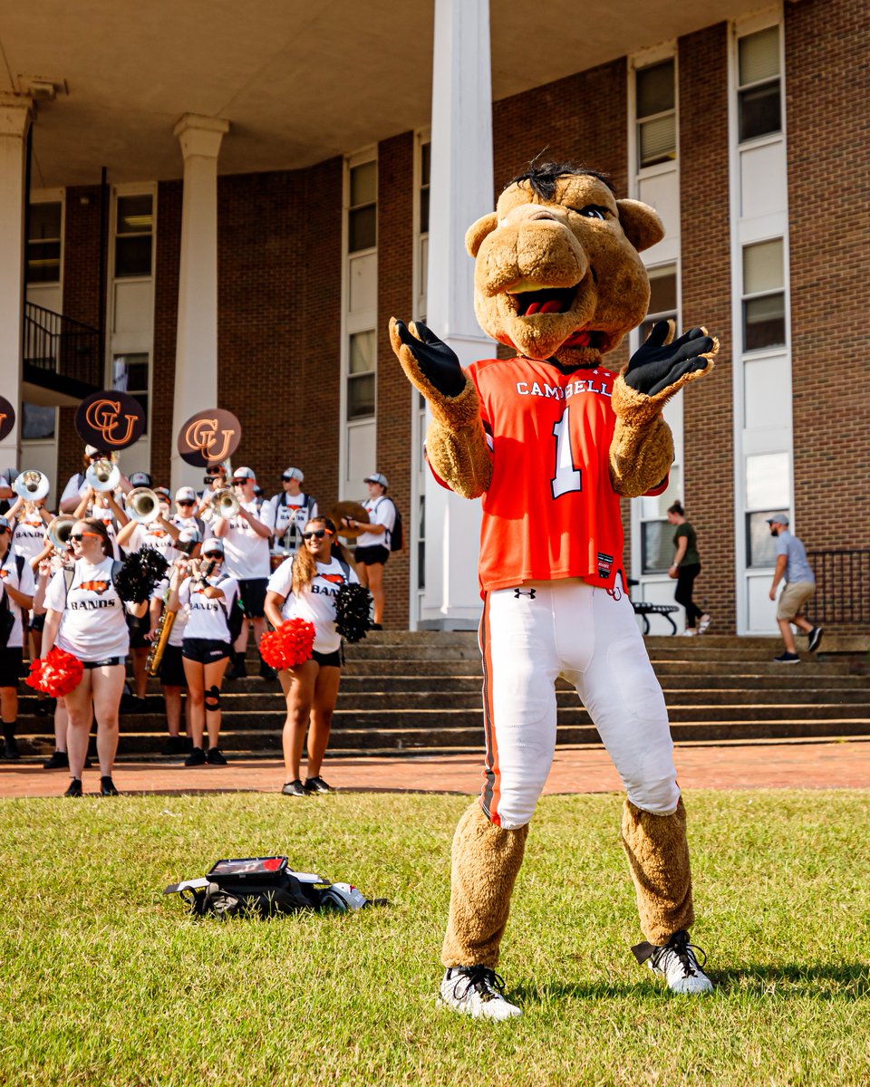 See y'all in 5️⃣0️⃣ days for the <a href="/GoCamelsFB/">Campbell Football</a> home opener at Barker-Lane Stadium.

Buy your 2022 🐪🏈season tickets ⤵️
🎟 GoCamels.com/FBSEASONTIX