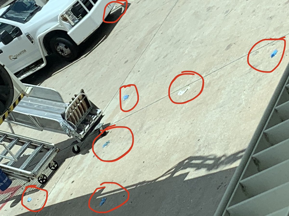Secular_LEO's tweet photo. Absolutely insane amount of F.O.D. around Gate 93 Term B @MCO
The messiest/most dangerous tarmac I’ve ever seen at any airport! Gloves, paper, baggage tags, etc. #aviation #safety #FOD @AirCanada @AirCanadaRouge @WestJet @FAANews @FAASafetyBrief @orlandomayor @TSA @staralliance https://t.co/u43x7XS4RF