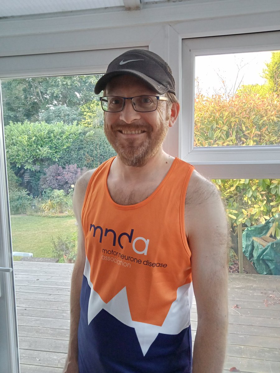 5 1/2 weeks to go to #clactonhalfmarathon for @mndassoc @letsdothisrace @Nell_McAndrew . Hope it's not as warm as it has been on the day