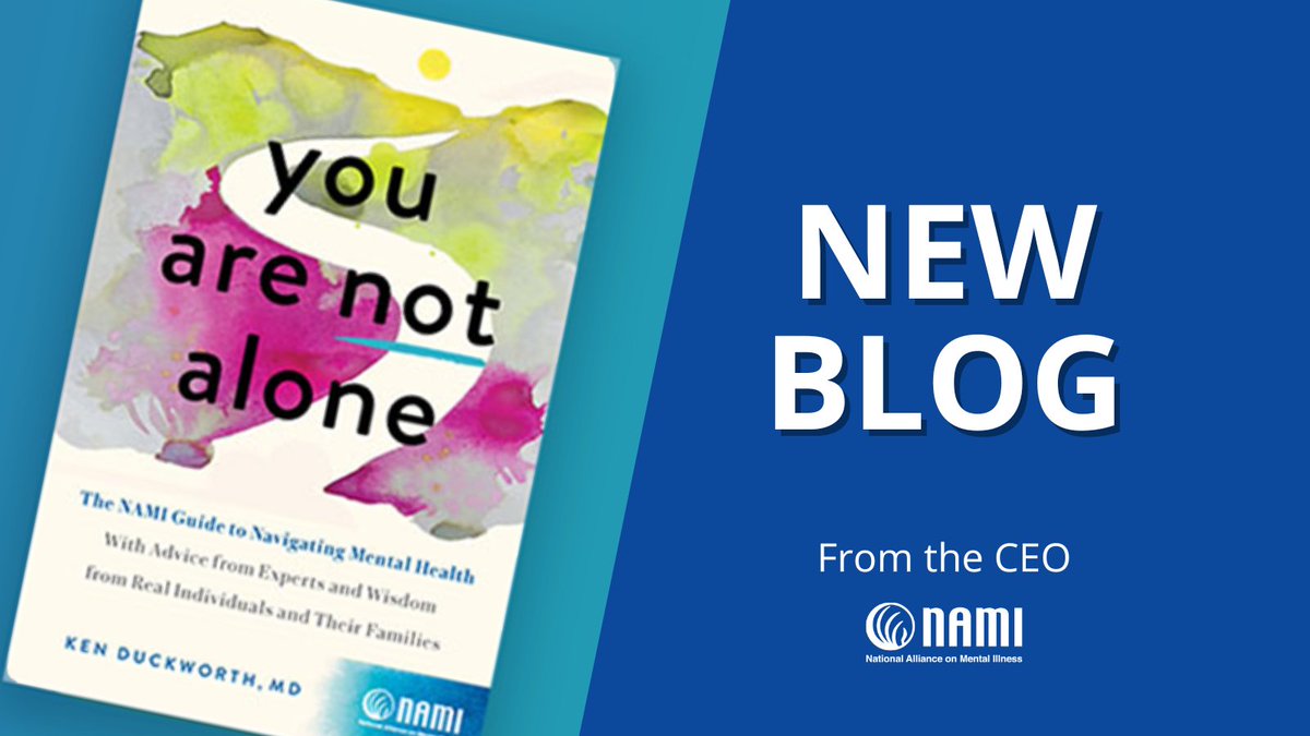 NAMI is releasing its FIRST book 📘 THIS fall! 

Learn more about what's in the book, how it came to be, and how you can pre-order your copy now in my latest blog: nami.org/Blogs/From-the…