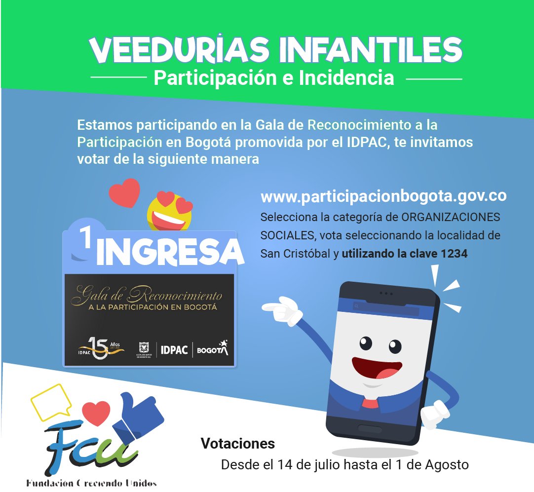 Fundación Creciendo Unidos tweet media